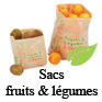 sacs papier fruits & légumes
