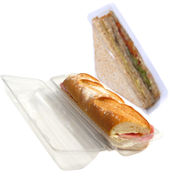 emballages boites plastique sandwich