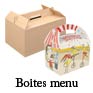 Boites menu a emporter