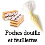 poche douille et feuillettes millefeuille