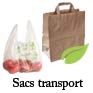 Sacs en papier pour vente a emporter ou biodegradable pas cher 