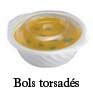 Bols a soupe plastique avec couvercle micro ondable jetable etanche et rigide