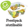 Barquette alimentaire plastique etanche micro ondes prestipack