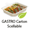 Barquette carton gastronorme scellable traiteur  