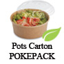 Pots carton pour plats chauds et froids