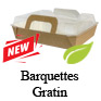 Barquettes gratin cuisson four