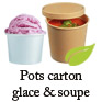 pots en carton pour glaces ou soupe a emporter et livraison repas biodegrable et ecologique