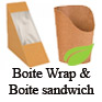 Pot wrap et boite sandwich
