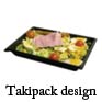 barquette plastique pas cher jetable preparation froide takipack