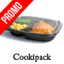 Barquettes alimentaires fond noir micro ondable cookipack alphaform