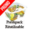 Barquette alimentaire plastique etanche micro ondes prestipack